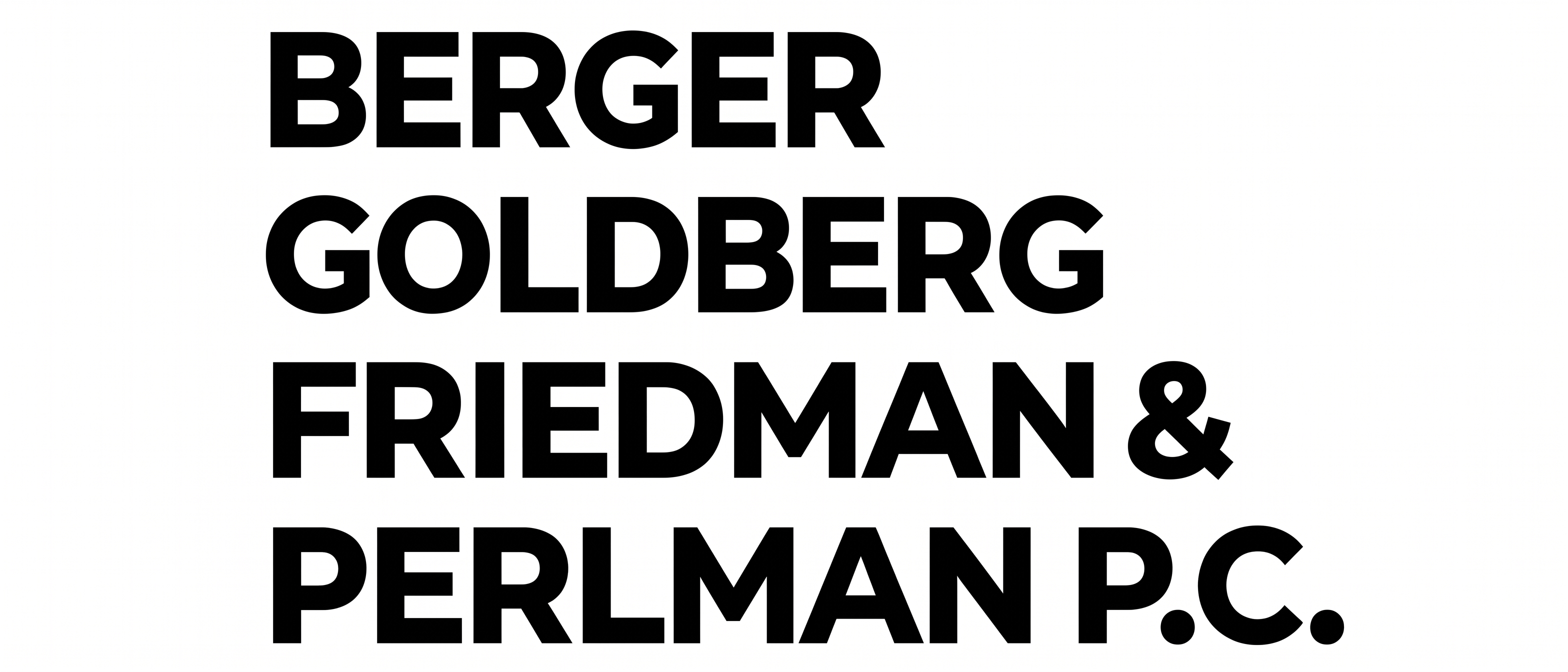Berger, Goldberg, Friedman, & Perlman P.C.